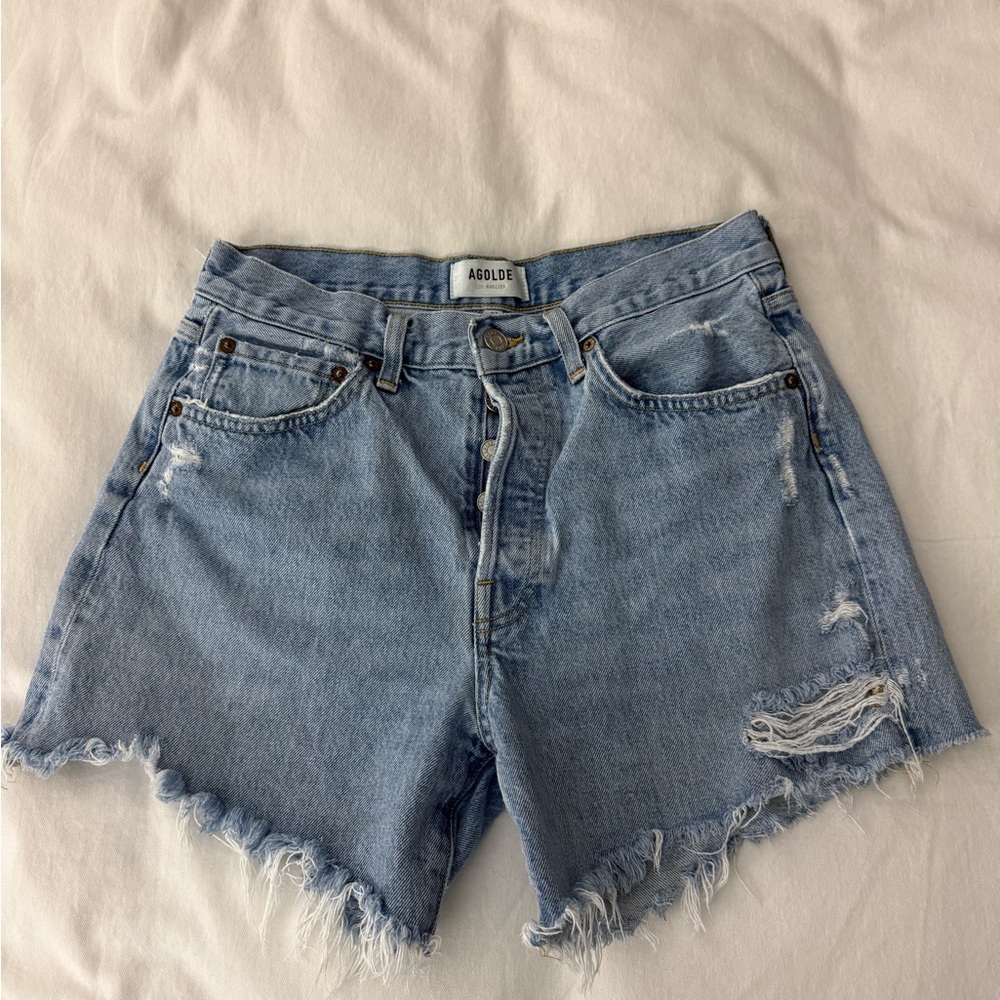 Agolde Parker long shorts